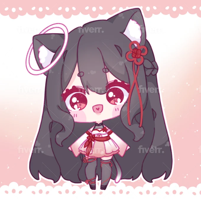 Draw cute kawaii chibi anime characters by Etherealchiye ...