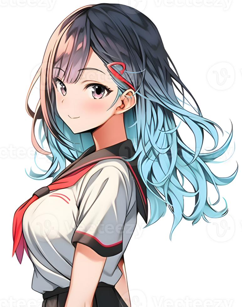 Anime Girl PNGs for Free Download