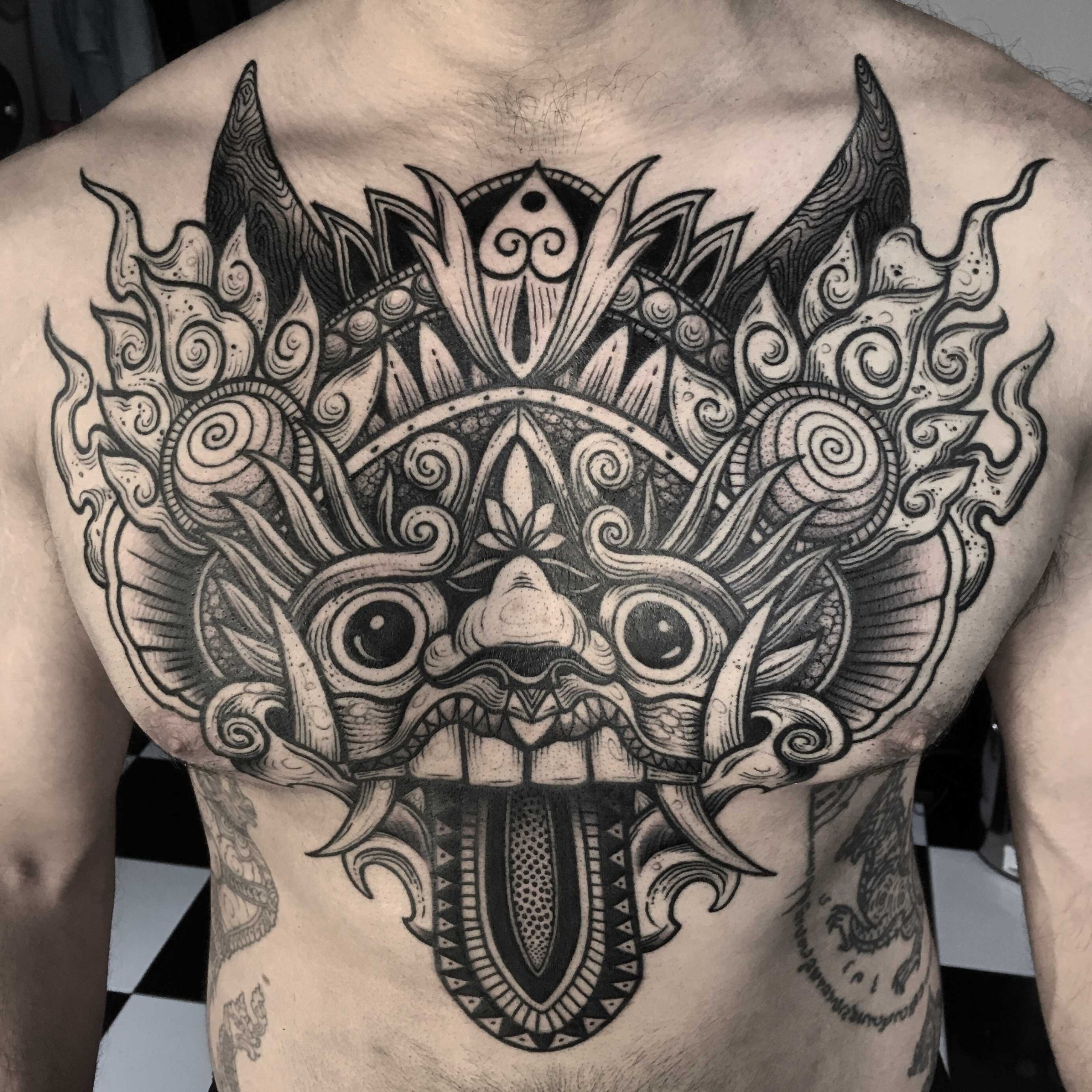 PHONG CÁCH HÌNH XĂM BLACKWORK @nhatbe ARTIST - Alchemist Tattoo