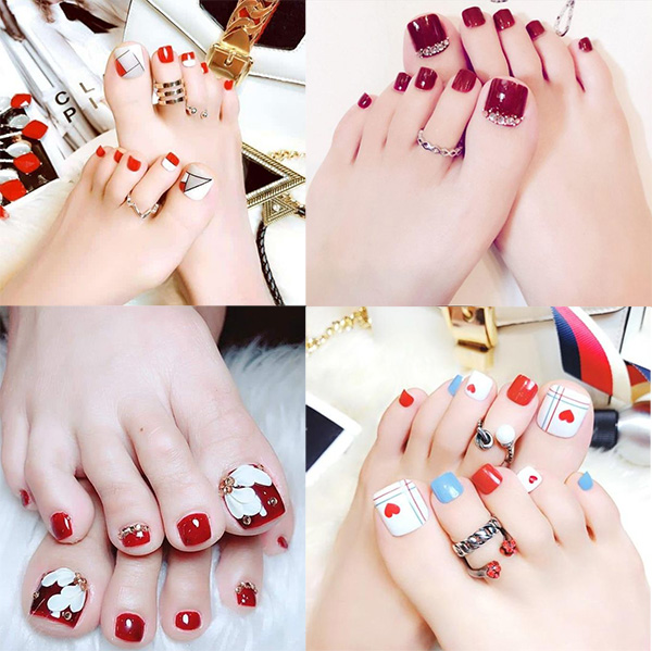 Những mẫu nail chân đẹp đơn giản nhẹ nhàng dẫn đầu xu hướng ...