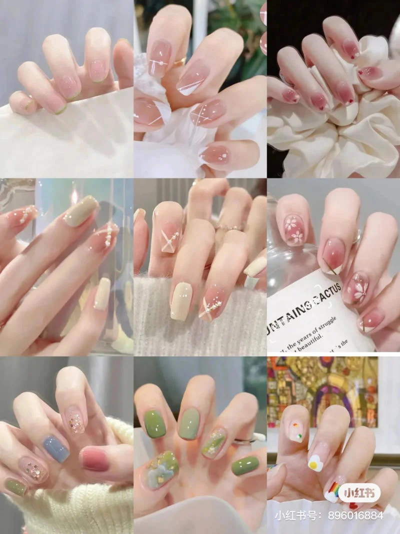 Top 99+ mẫu nail đơn giản, đẹp cho nàng đi học, đi làm - Cardina