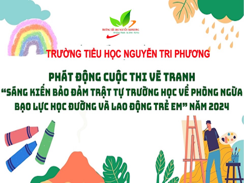 Phát động cuộc thi vẽ tranh “Sáng kiến bảo đảm trật tự ...