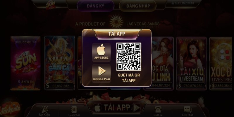 Tải app cổng game